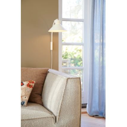 Nordlux - Sienas lampa DIAL 1xE27/40W/230V balta
