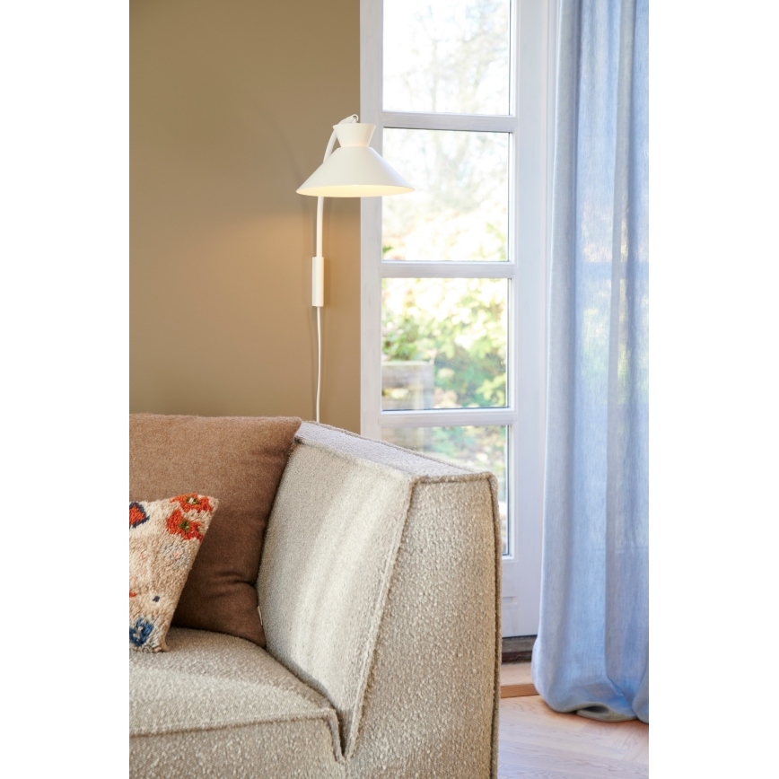 Nordlux - Sienas lampa DIAL 1xE27/40W/230V balta
