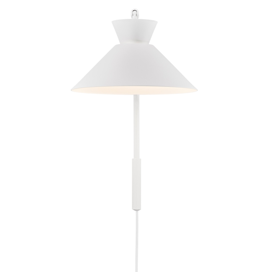 Nordlux - Sienas lampa DIAL 1xE27/40W/230V balta