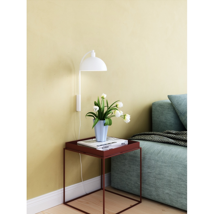 Nordlux - Sienas lampa ELLEN 1xE14/40W/230V balta