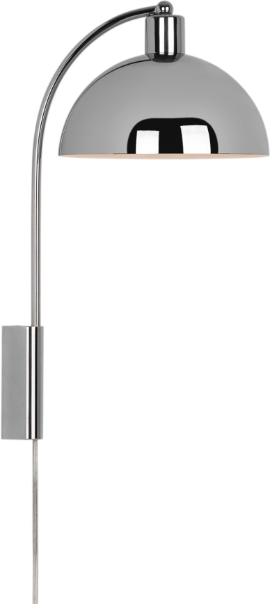 Nordlux - Sienas lampa ELLEN 1xE14/40W/230V spīdīgi hromēts