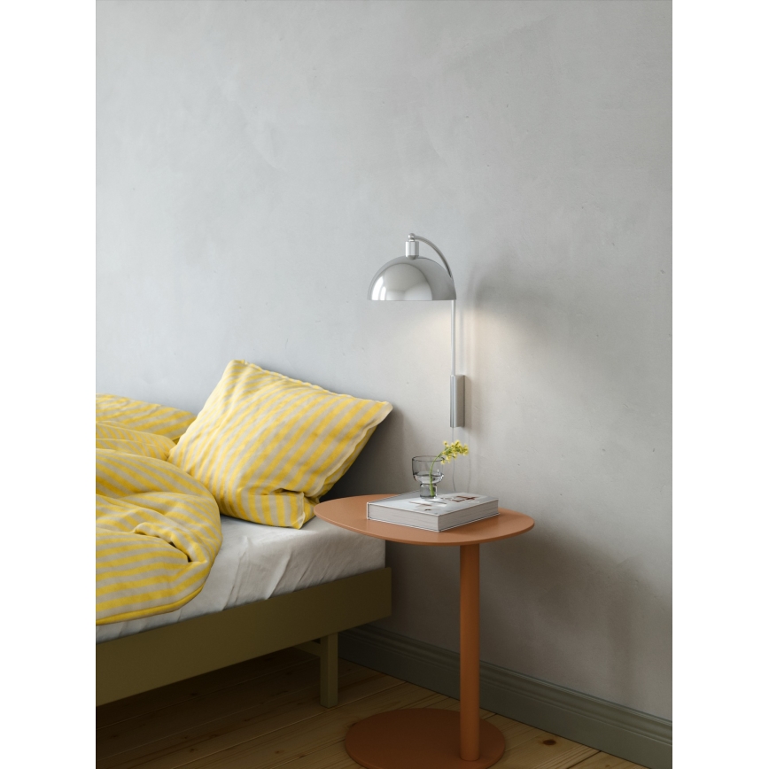 Nordlux - Sienas lampa ELLEN 1xE14/40W/230V spīdīgi hromēts
