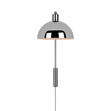 Nordlux - Sienas lampa ELLEN 1xE14/40W/230V spīdīgi hromēts