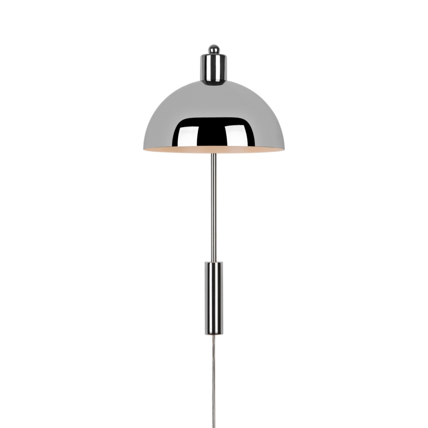 Nordlux - Sienas lampa ELLEN 1xE14/40W/230V spīdīgi hromēts