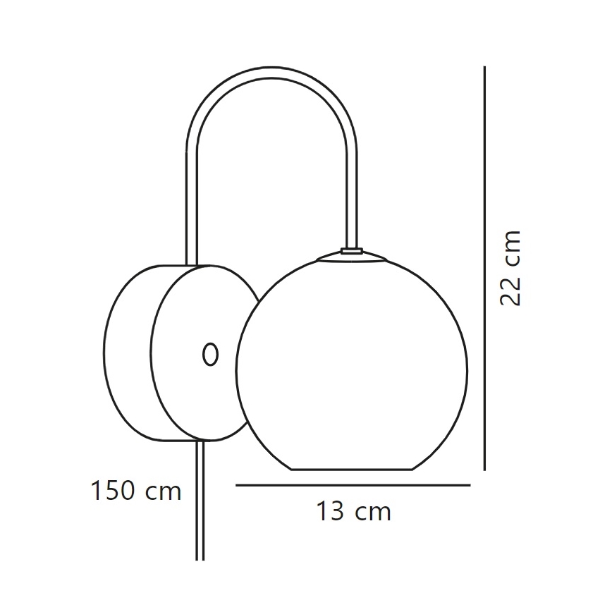 Nordlux - Sienas lampa FRANCA 1xE14/40W/230V