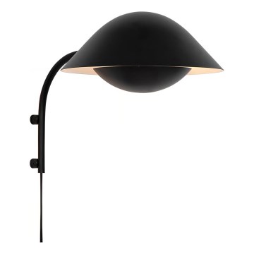 Nordlux - Sienas lampa FREYA 1xE14/40W/230V melna
