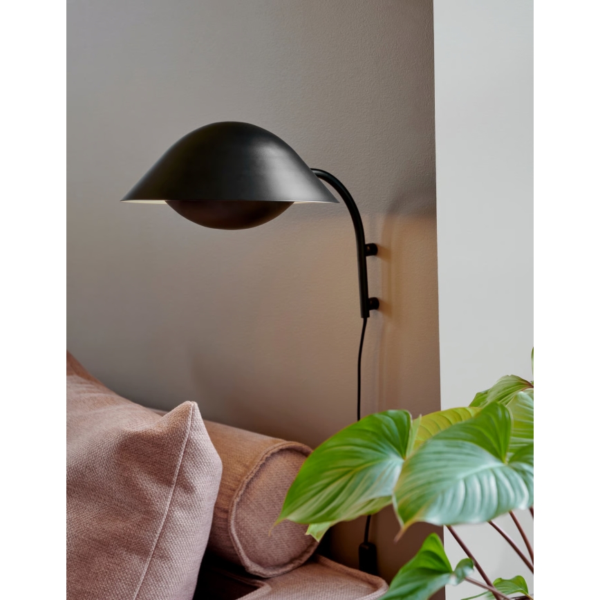 Nordlux - Sienas lampa FREYA 1xE14/40W/230V melna