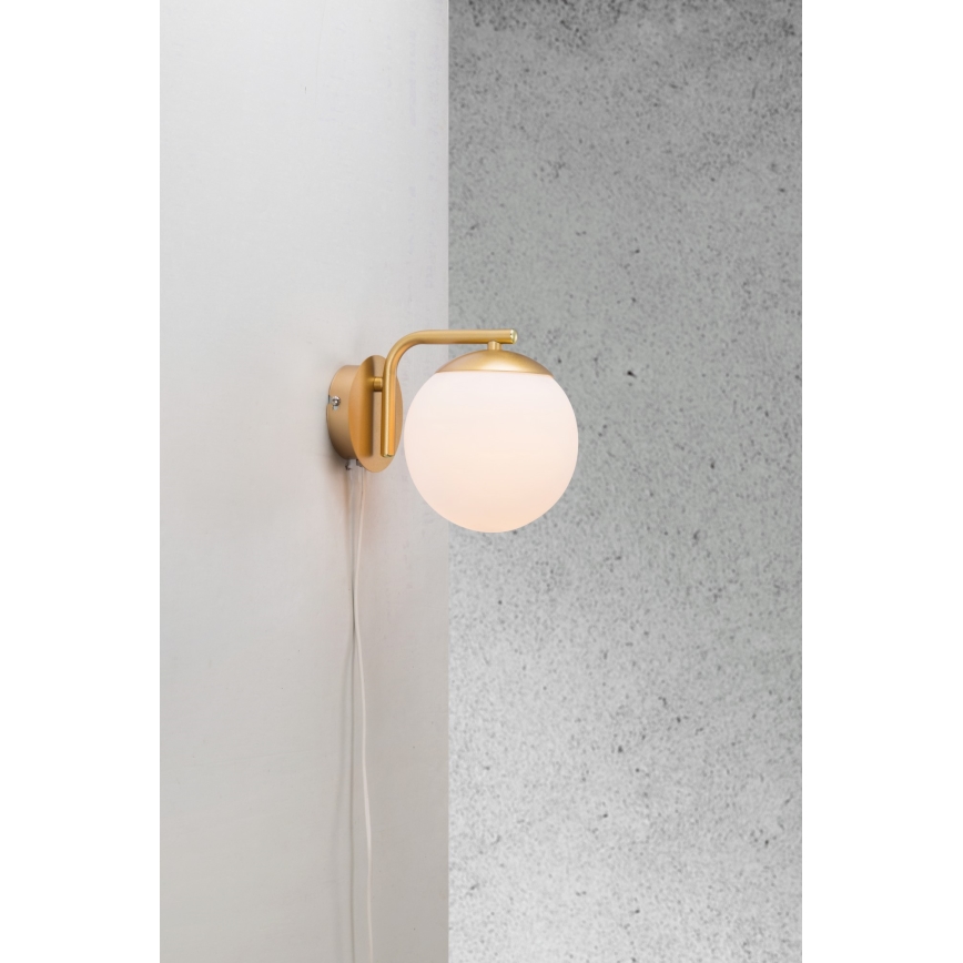Nordlux - Sienas lampa GRANT 1xE14/40W/230V zelta