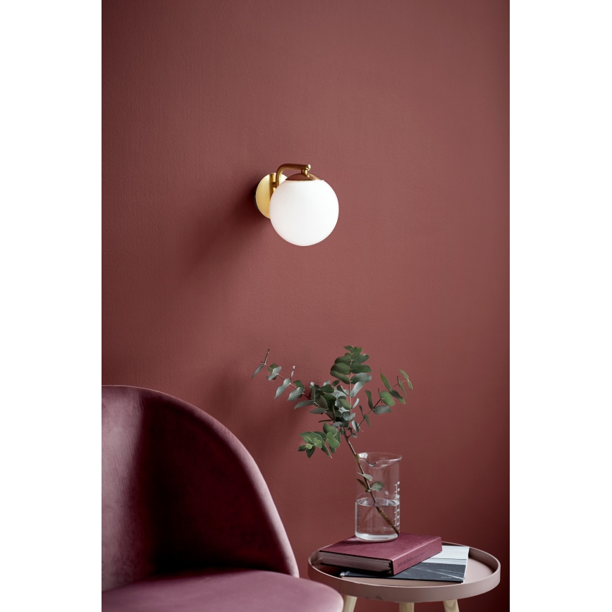 Nordlux - Sienas lampa GRANT 1xE14/40W/230V zelta