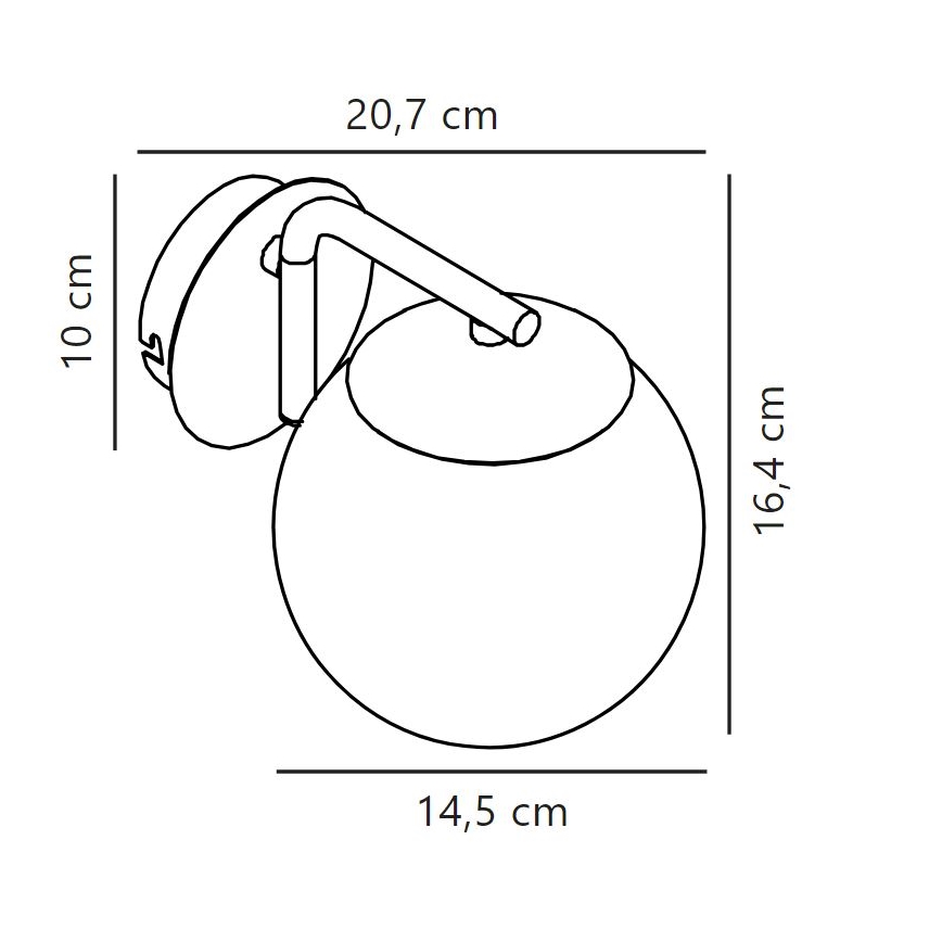 Nordlux - Sienas lampa GRANT 1xE14/40W/230V zelta