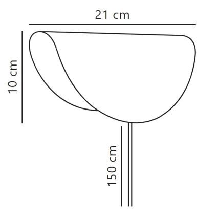 Nordlux - Sienas lampa MODEL 1xE14/25W/230V melna
