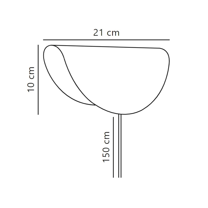 Nordlux - Sienas lampa MODEL 1xE14/25W/230V melna