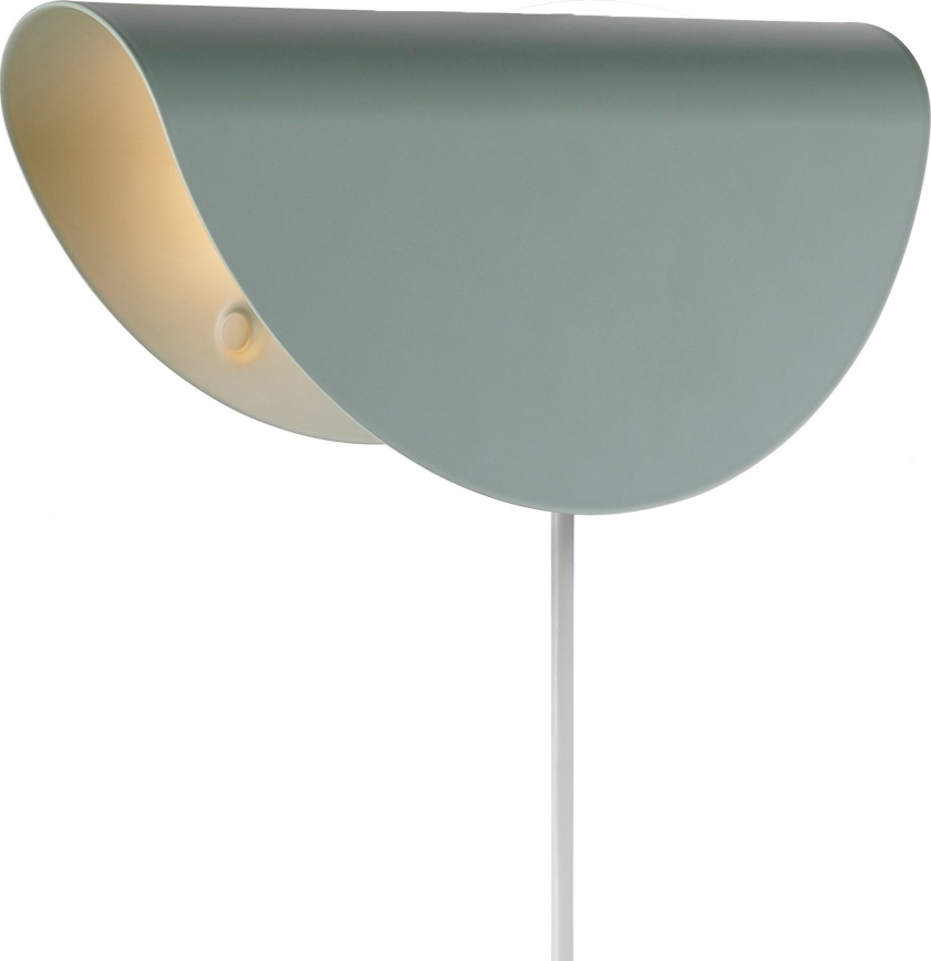Nordlux - Sienas lampa MODEL 1xE14/25W/230V zaļa
