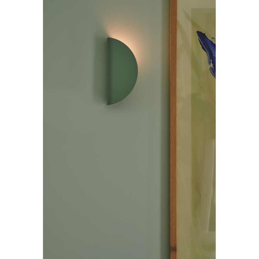 Nordlux - Sienas lampa MODEL 1xE14/25W/230V zaļa