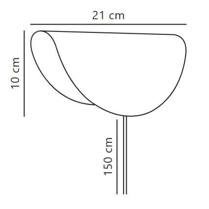 Nordlux - Sienas lampa MODEL 1xE14/25W/230V zaļa