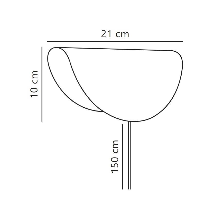 Nordlux - Sienas lampa MODEL 1xE14/25W/230V zaļa