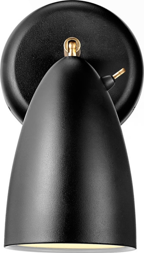 Nordlux - Sienas lampa NEXUS 1xGU10/6W/230V melna