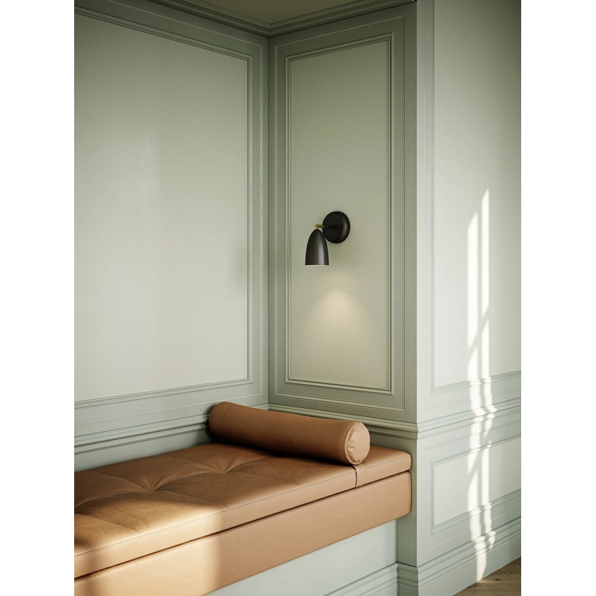 Nordlux - Sienas lampa NEXUS 1xGU10/6W/230V melna