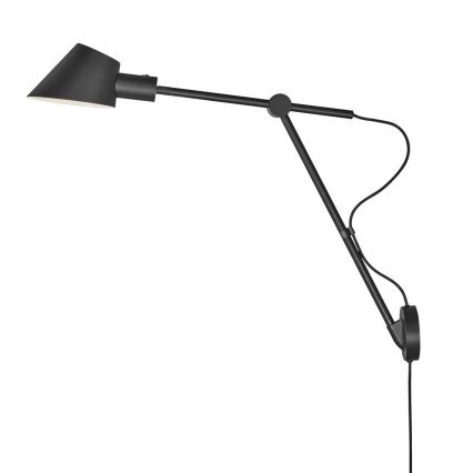 Nordlux - Sienas lampa STAY 1xE27/60W/230V melna