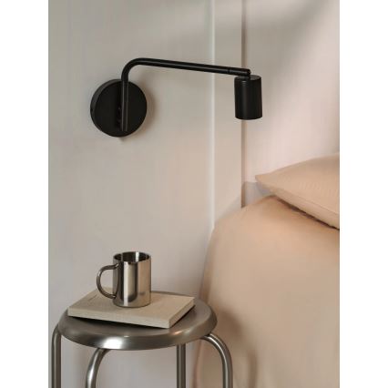 Nordlux - Sienas prožektors EXPLORE 1xGU10/5W/230V melns