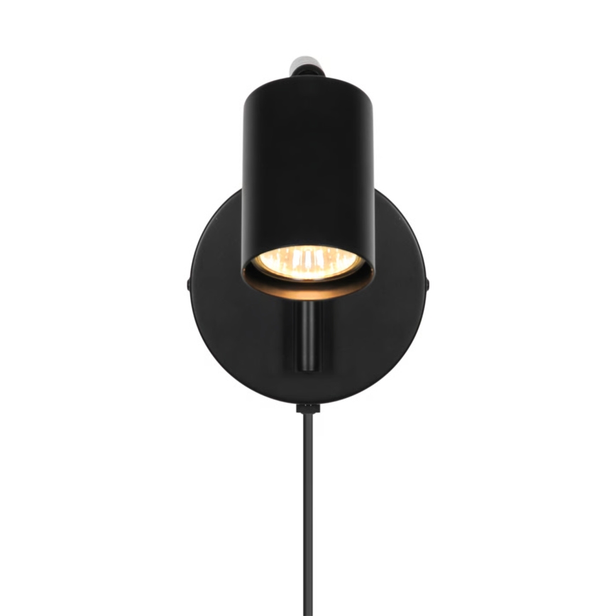 Nordlux - Sienas prožektors EXPLORE 1xGU10/5W/230V melns