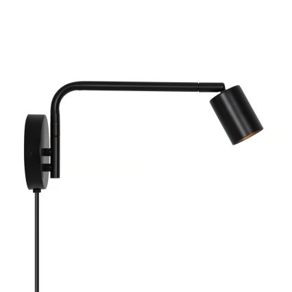 Nordlux - Sienas prožektors EXPLORE 1xGU10/5W/230V melns