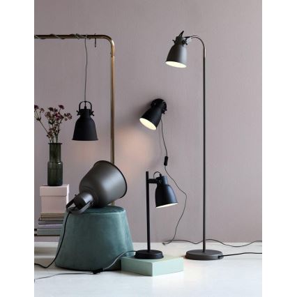 Nordlux - Sienas starmetis ADRIAN 1xE27/25W/230V antracīta