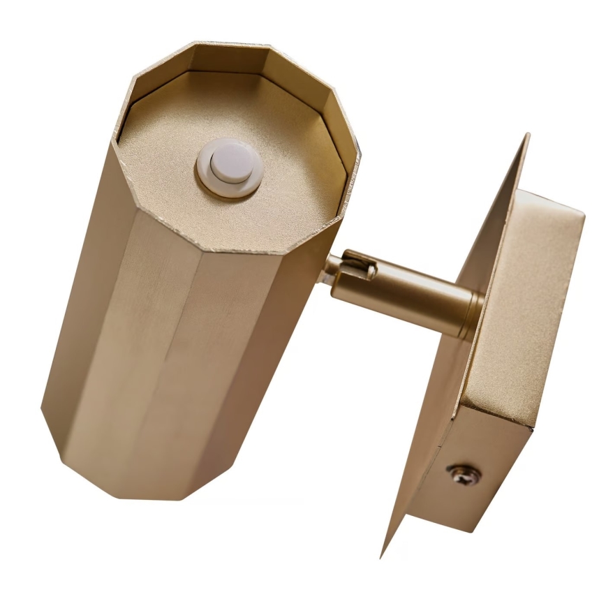 Nordlux - Sienas starmetis ALANIS 1xGU10/15W/230V zelta