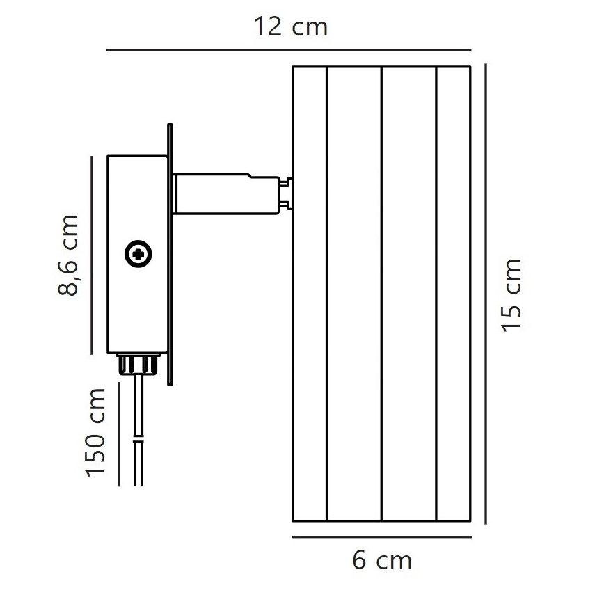 Nordlux - Sienas starmetis ALANIS 1xGU10/15W/230V zelta