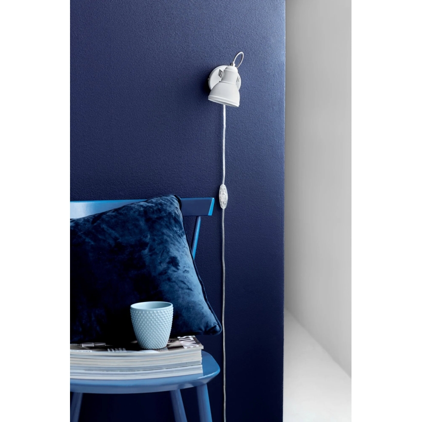 Nordlux - Sienas starmetis ASLAK 1xGU10/35W/230V balta