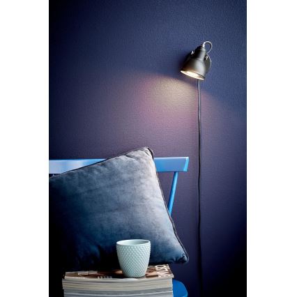 Nordlux - Sienas starmetis ASLAK 1xGU10/35W/230V melna