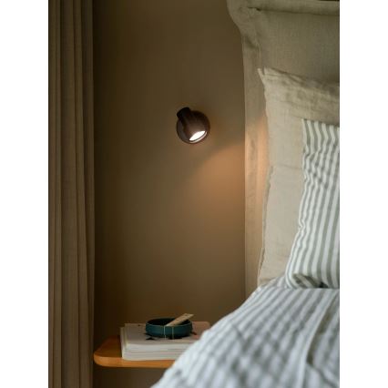 Nordlux - Sienas starmetis BOSTON 1xGU10/5W/230V melna