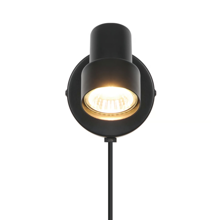 Nordlux - Sienas starmetis BOSTON 1xGU10/5W/230V melna