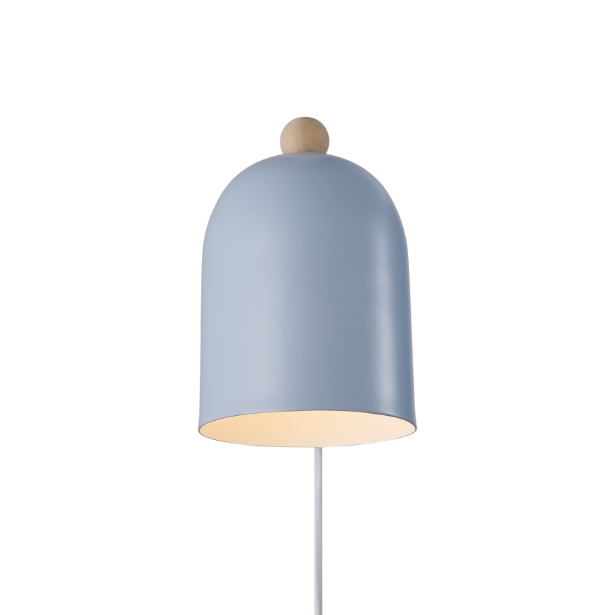 Nordlux - Sienas starmetis GASTON 1xE27/15W/230V zila