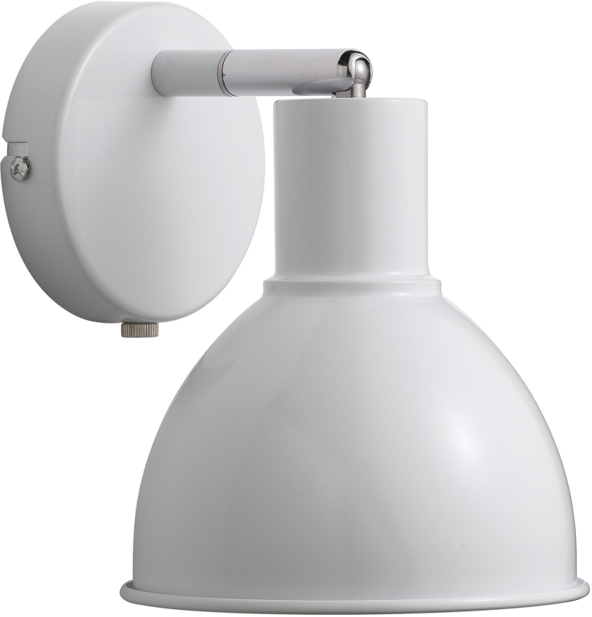 Nordlux - Sienas starmetis POP 1xE27/18W/230V balta