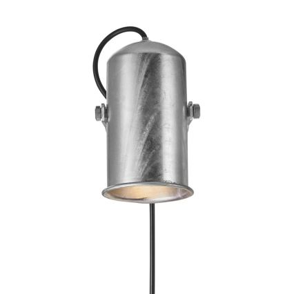 Nordlux - Sienas starmetis PORTER 1xE27/60W/230V matēts hroms