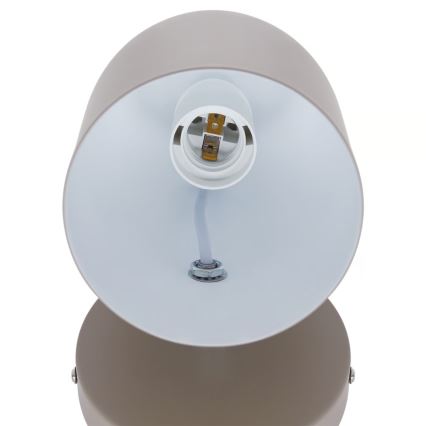 Nordlux - Sienas virzāmais gaismeklis GASTON 1xE27/15W/230V bēšs