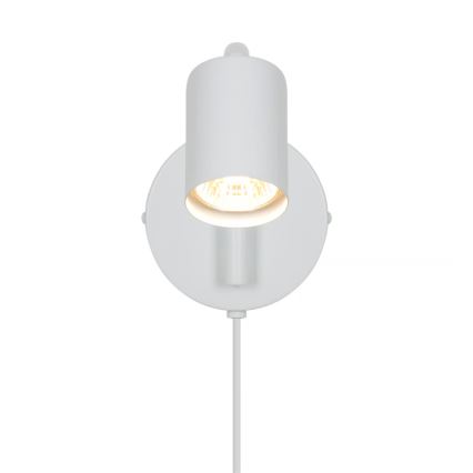 Nordlux - Sienas virziena gaismeklis EXPLORE 1xGU10/5W/230V balts