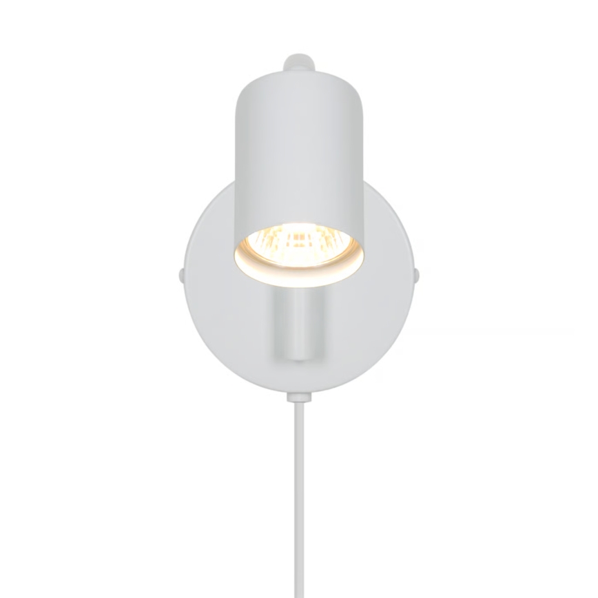 Nordlux - Sienas virziena gaismeklis EXPLORE 1xGU10/5W/230V balts