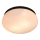 Nordlux - Vannas istabas griestu lampa FOAM 2xE27/55W/230V IP44 melna