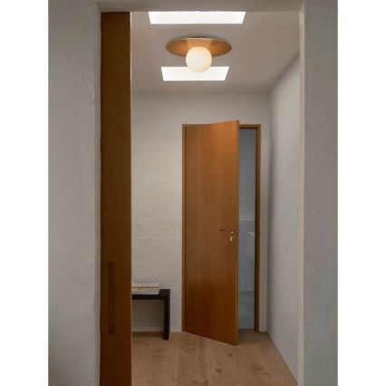 Nordlux - Vannas istabas griestu lampa SIONA 1xE27/60W/230V IP44 bēša