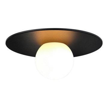 Nordlux - Vannas istabas griestu lampa SIONA 1xE27/60W/230V IP44 melna