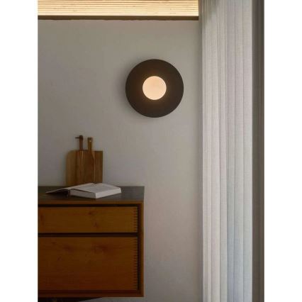 Nordlux - Vannas istabas griestu lampa SIONA 1xE27/60W/230V IP44 melna