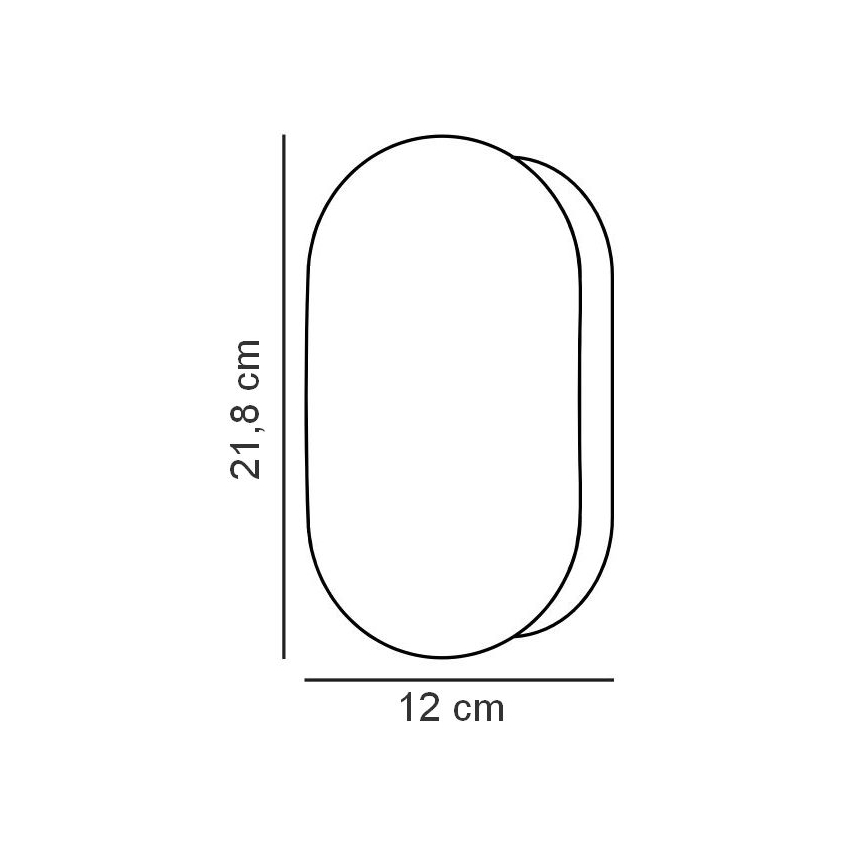 Nordlux - Vannas istabas sienas lampa FOAM 1xE27/55W/230V IP44 melna