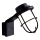 Nordlux - Vannas istabas sienas lampa MARINA 1xG9/40W/230V IP44 melna