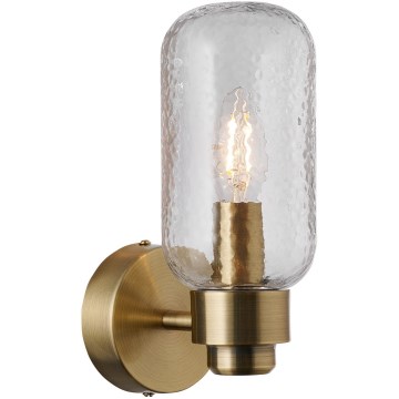 Nordlux - Vannas istabas sienas lampa TUTAN 1xE14/25W/230V IP44 misiņš
