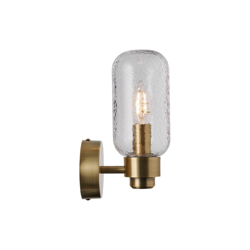 Nordlux - Vannas istabas sienas lampa TUTAN 1xE14/25W/230V IP44 misiņš
