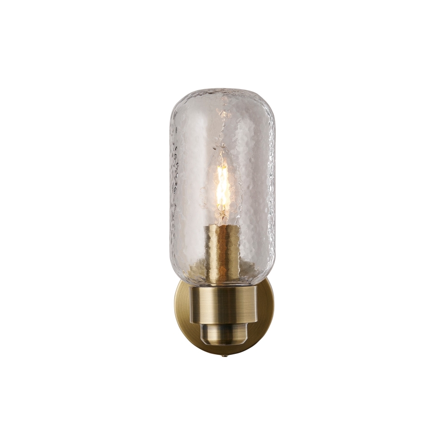 Nordlux - Vannas istabas sienas lampa TUTAN 1xE14/25W/230V IP44 misiņš