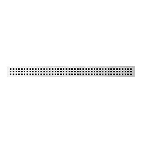 Noteku žlabs 79,3 x 1,8 cm, nerūsējošais tērauds/sudraba