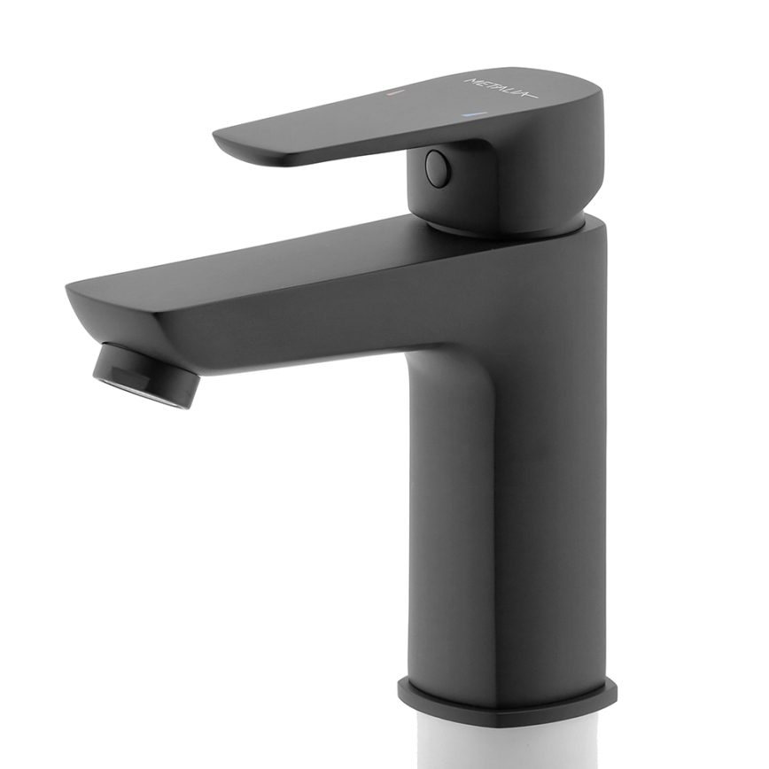 Novaservis - Izlietnes krāns METALIA ECO 15,2 cm matēts melna
